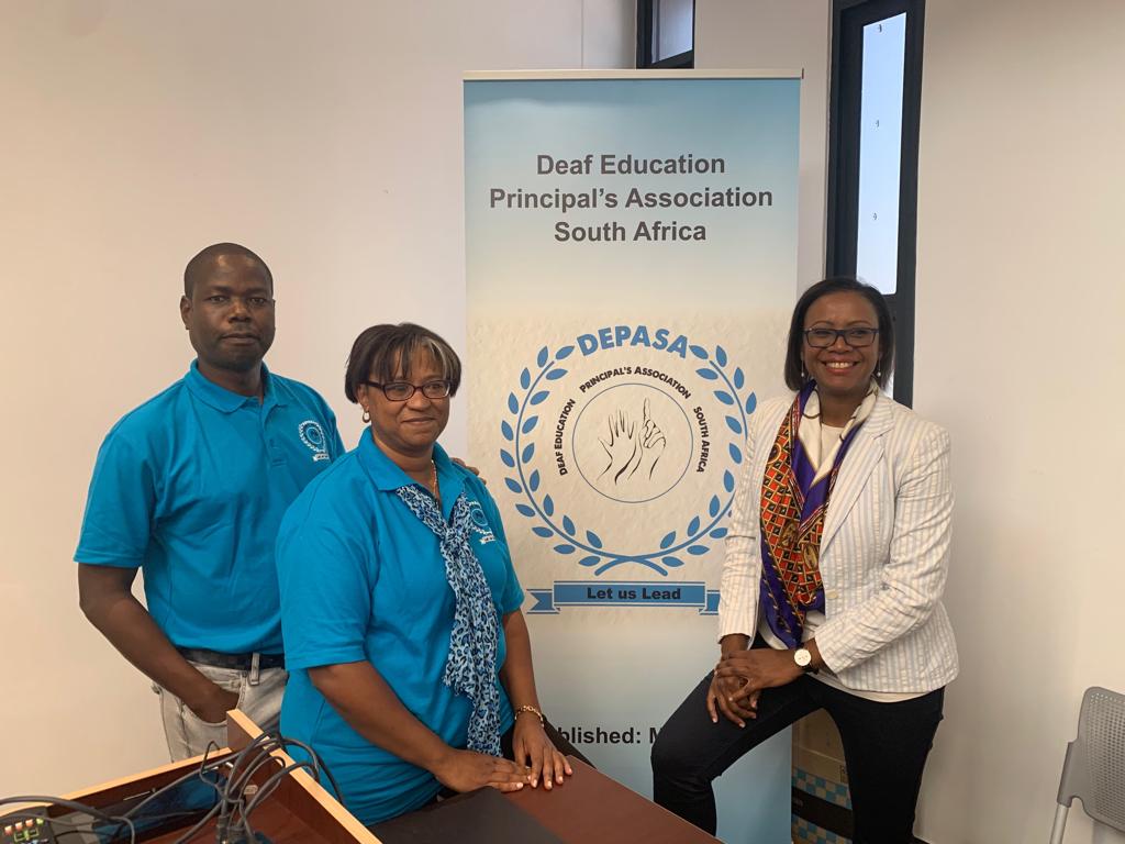 DepasaLeads's tweet photo. New exciting beginnings ahead. #LetsDoRightDespite conference  @ingridparkin @EMubuntu @odetteswift @rugaya5 @DeafsaInfo @wisehubsa @louisevanrhyn @DBE_SA @ThuliMadonsela3 @Lesufi @CMSStartups @MichelleBatche6 @kwavu https://t.co/zzN2WihkqF