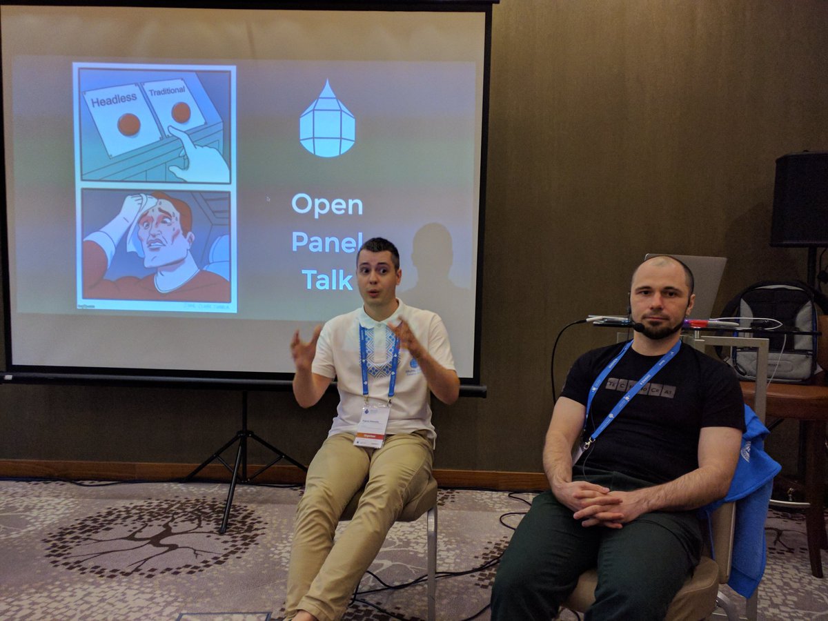 drupalgrandpa's tweet image. #drupalcampby