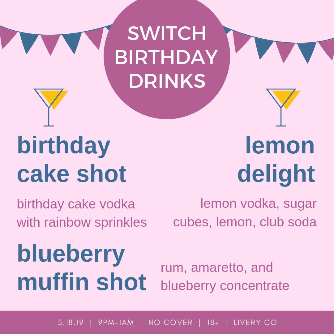 JC_Henney's tweet image. Daydreaming about what super cute outfit @truckerfierce is gonna wear to #switchSTL tonight.... 
PS to all queer pals in #STL, come on by!!!  Our party is a year old!