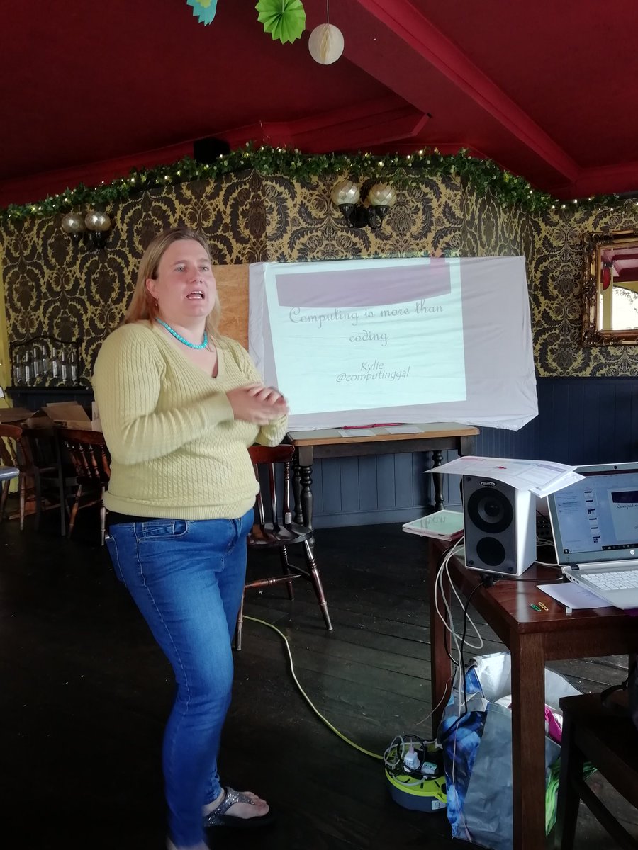 DynamicDeps's tweet photo. Great work @computinggal, giving some great tips for computing in the curriculum.

#BrewEdCornwall https://t.co/rCXe4HaMBV