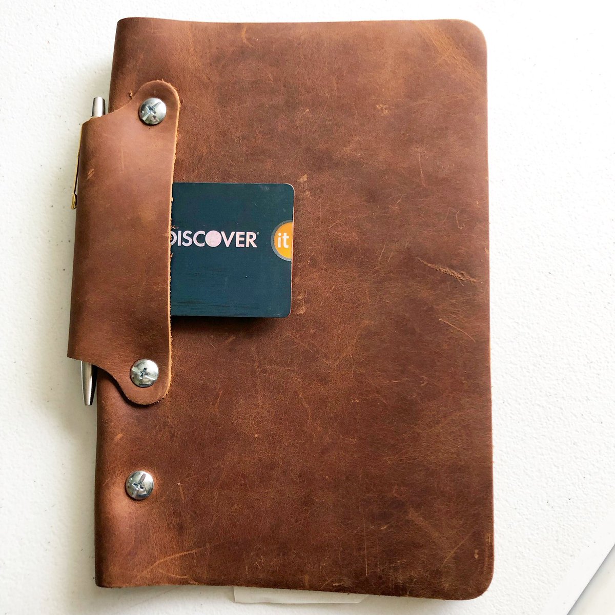 MurdyCreativeCo's tweet photo. I think we found a use for an old design. It used to be the No. 2 before we realized it was terrible as a journal (have to hold it open to write and you lose most of the page in the binding) but it could be a great #drinkmenu or #checkpresenter if there are #restaurants looking? https://t.co/T21XJoR4K0