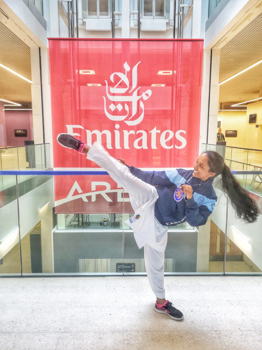 EastbankKarate's tweet photo. Well done Anvi on winning Bronze at the Scottish International Open, moving up a category and competed so hard !!!! #karate #karatescotland #thisgirlcan @Kelvinside1878 @GlasgowCU @Beacon_Warriors @EastbankCSH https://t.co/HWKUuHXxfA