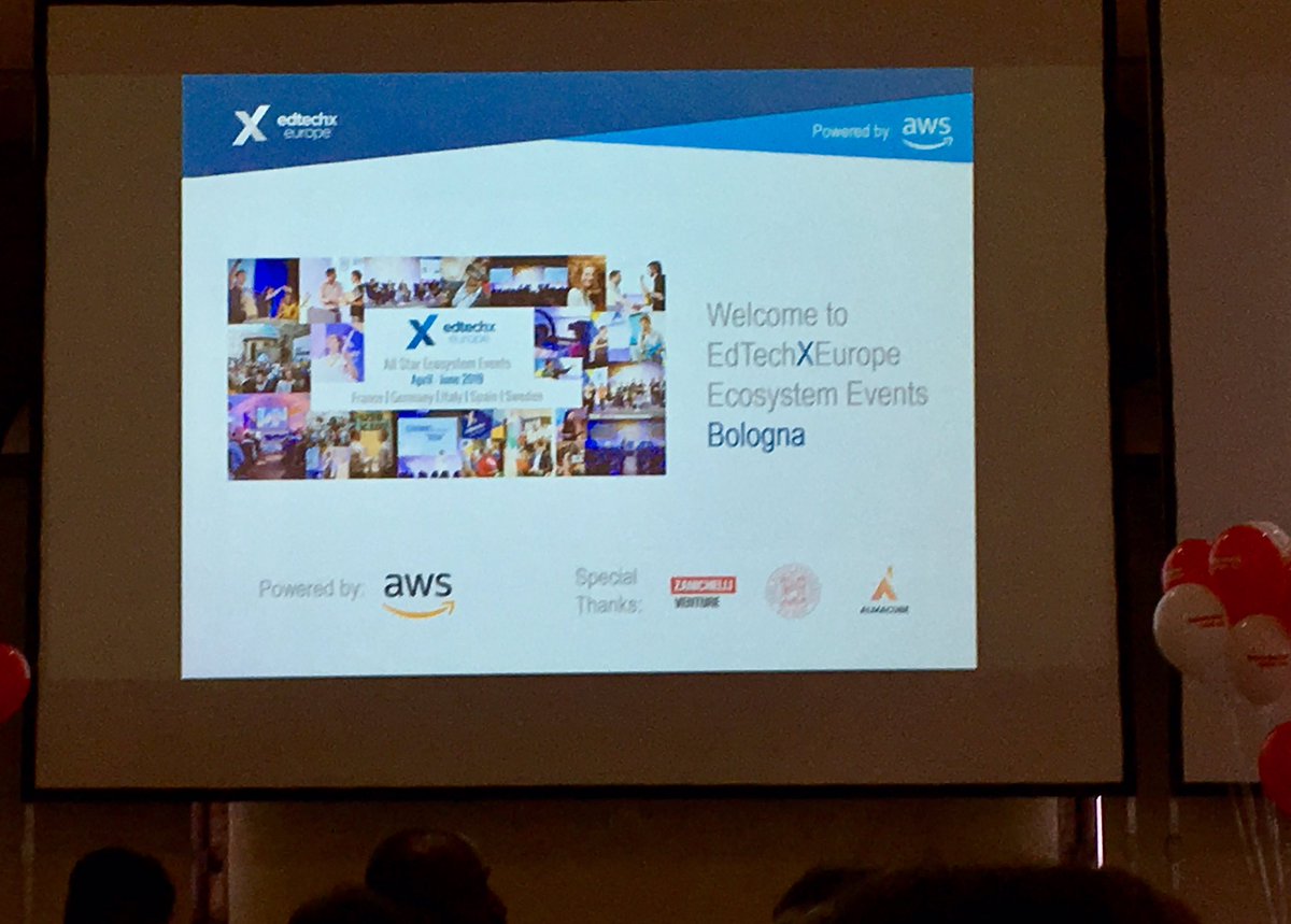 elepetrucciano's tweet image. Inizia ora #EdTechX Global Startup contest, tappa/semifinale italiana di Bologna nata grazie al supporto di @Enrico_Poli con #ZanichelliVentures. 
Le vincitrici andranno alla finale di Londra a giugno. 

La location è delle migliori.

@HIT_trentino