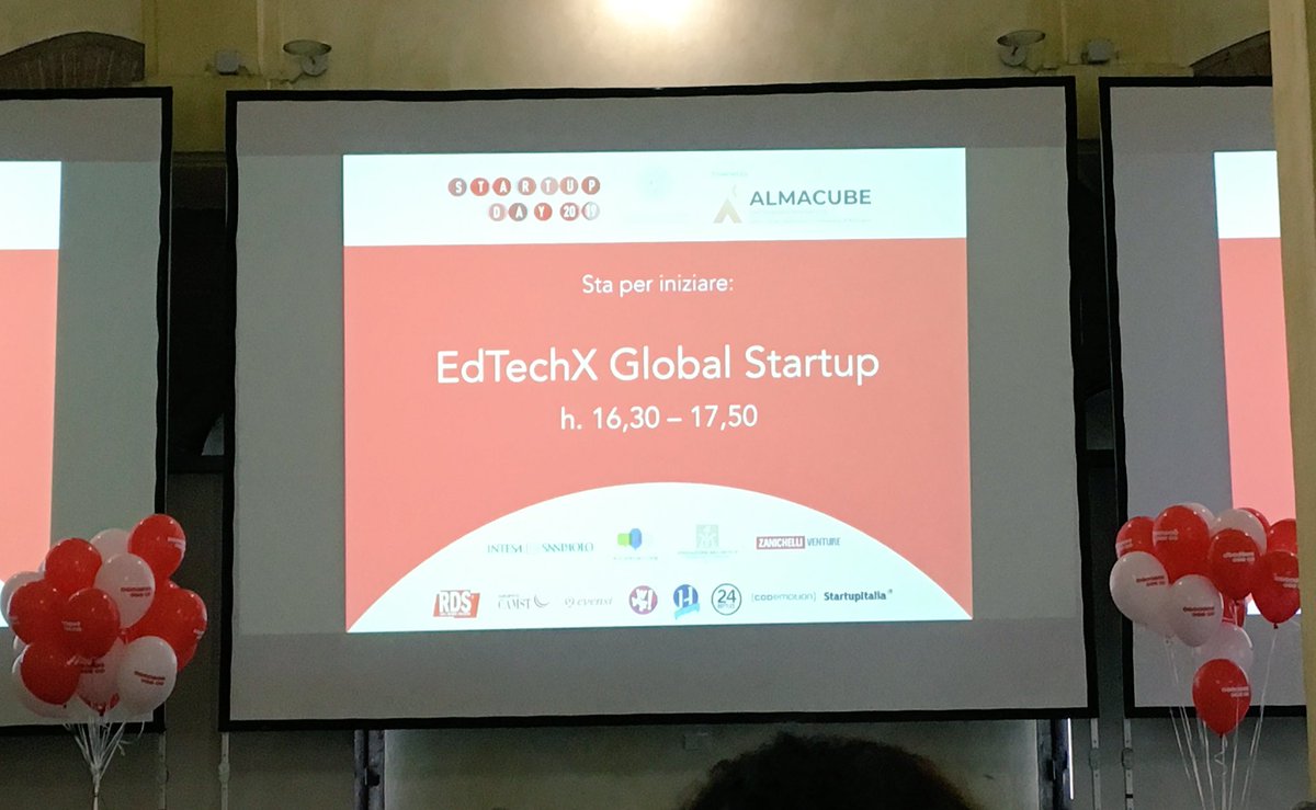 elepetrucciano's tweet image. Inizia ora #EdTechX Global Startup contest, tappa/semifinale italiana di Bologna nata grazie al supporto di @Enrico_Poli con #ZanichelliVentures. 
Le vincitrici andranno alla finale di Londra a giugno. 

La location è delle migliori.

@HIT_trentino