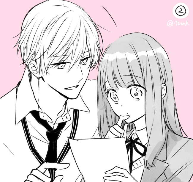 サイレント４コマまんが
#嫌いになります佐山くん 