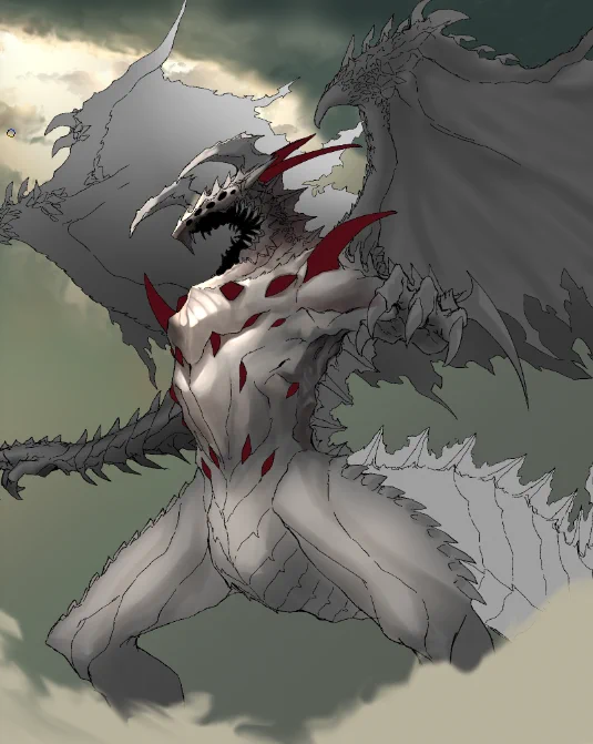 色々手探りしながら描いてる 
