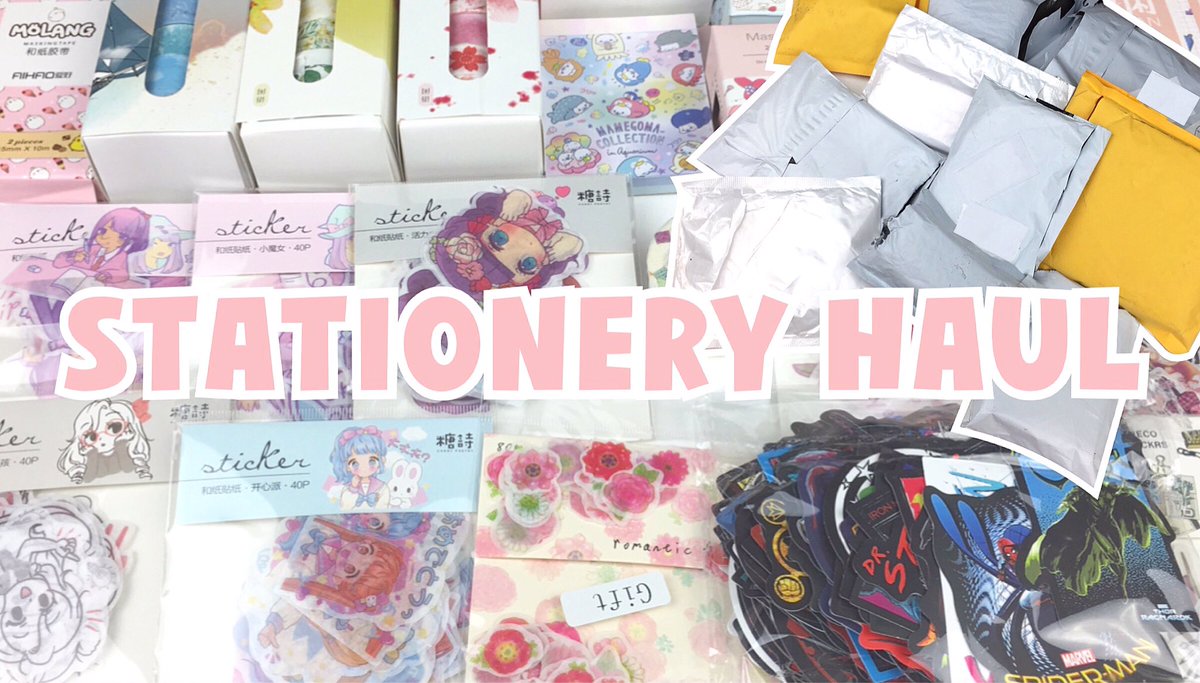 Meivu On Twitter Huge Stationery Haul Washi Tape Stickers More Aliexpress Here S A New Stationery Haul Https T Co Jiofuluygx Https T Co 9l0aeh4jbj