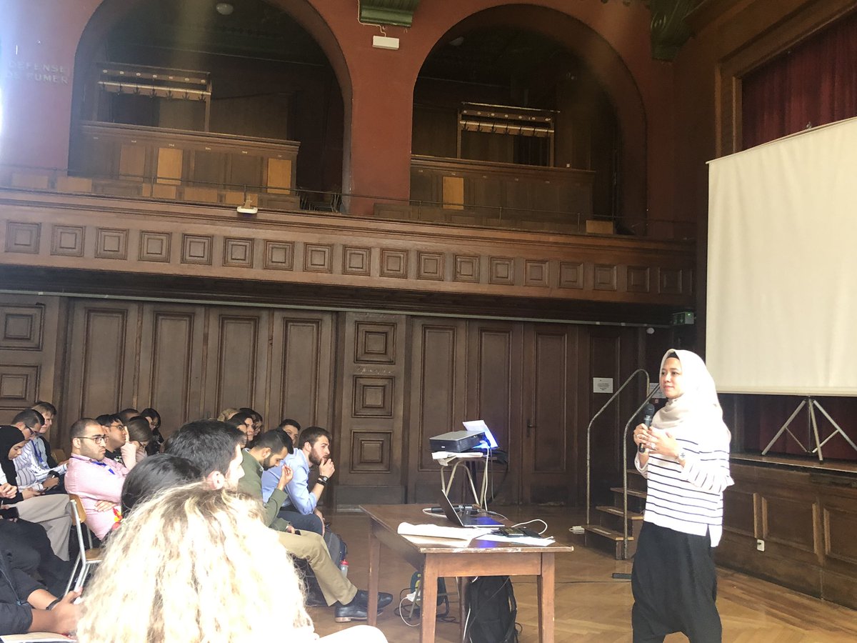 BatoolWahdani's tweet photo. @DiahSaminarsih: “Young people are the drivers of all pillars of development in the SDGs. Youth have the ability to create change and a momentum, rather than waiting for them.” #PreWHA72 #youth #wha72 https://t.co/v66jAT4QIe