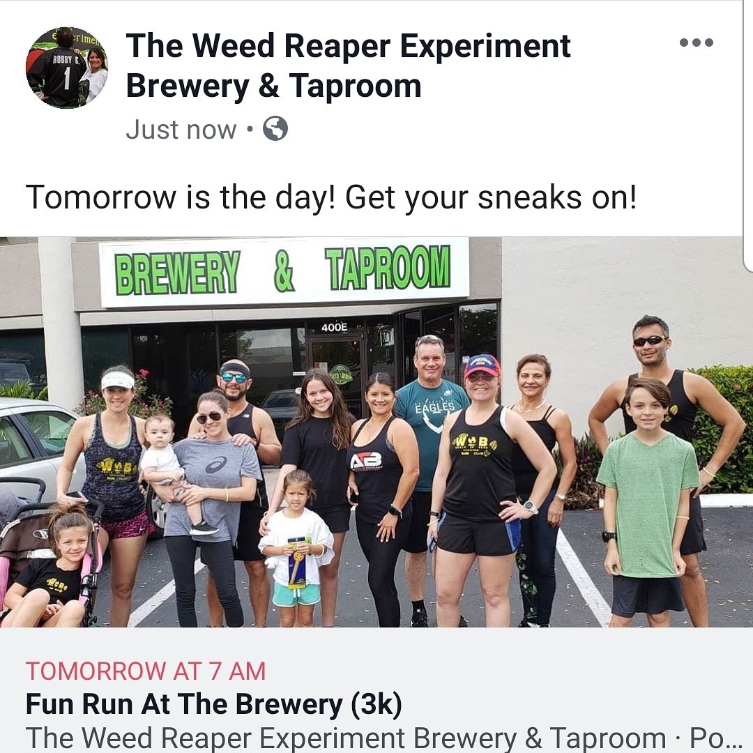 Run for beer tomorrow! #funrun #beerrun #freebeer #wingiftcard