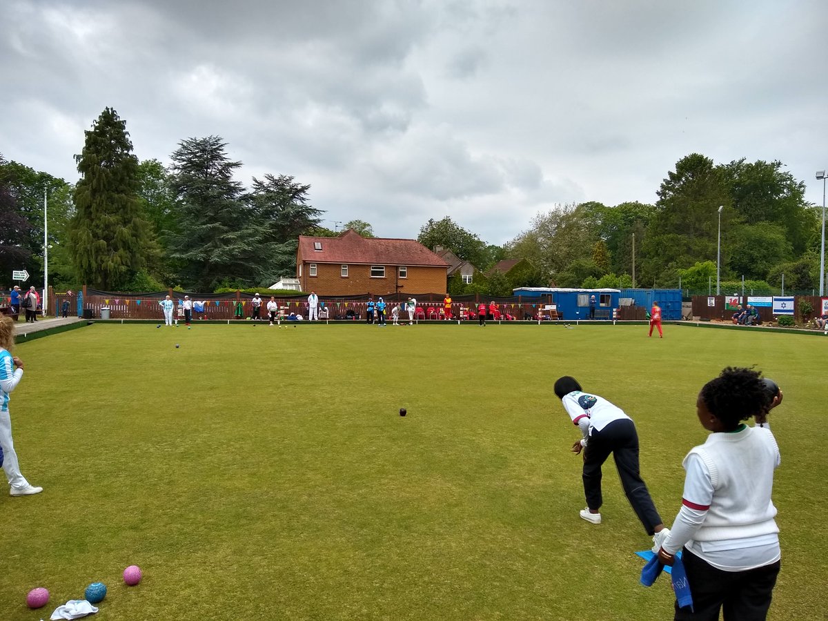 DinasPowisBC's tweet photo. We're now well into the second week of the Atlantic Championships. Women's triples and men's singles in action all day today at Dinas. https://t.co/Eaxg7tsj6d