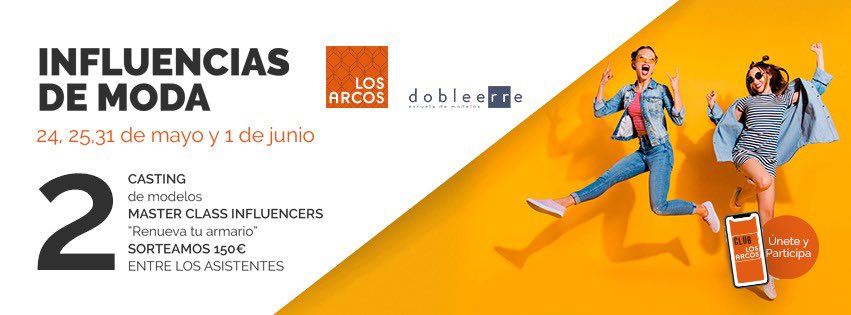 ¿Tienes planes para el fin de semana que viene? El centro comercial Los Arcos y <a href="/doble_erreSE/">Agencia Doble Erre</a> tienen preparada una acción muy especial: cclosarcos.com/dos-castings-d… #sevilla #eventos #moda