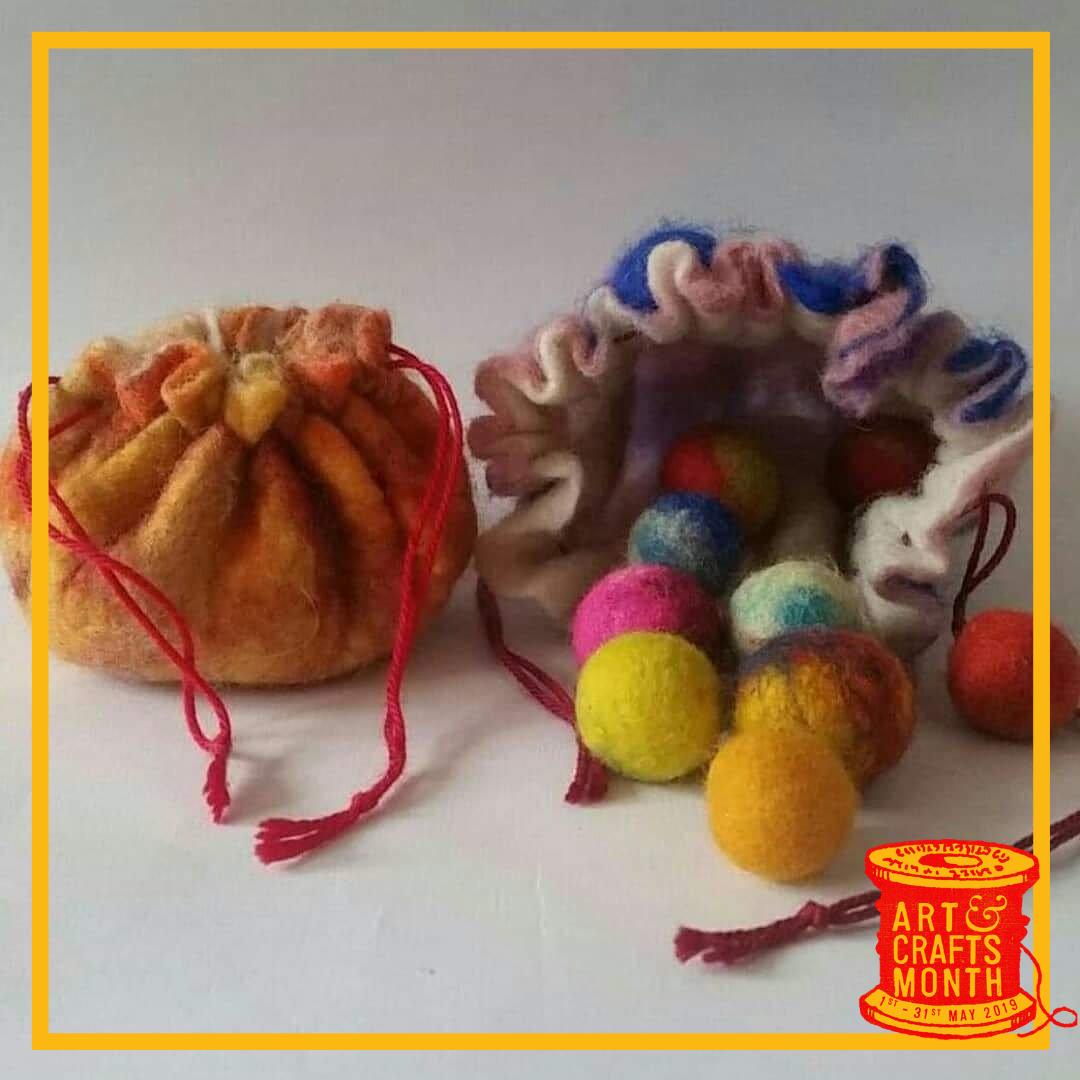 greenwichmkt's tweet photo. Get hands-on with Art &amp; Crafts Month tomorrow and learn from the experts at @yarnaramayarns' felted marbles drop-in workshop from 11am - 3pm. Make 2 gorgeous felt marbles for just £5 per person! 🎨🖌 #creativityineverycorner

More information: https://t.co/D7rq7tHiJ4 https://t.co/fLcVmEj9ti