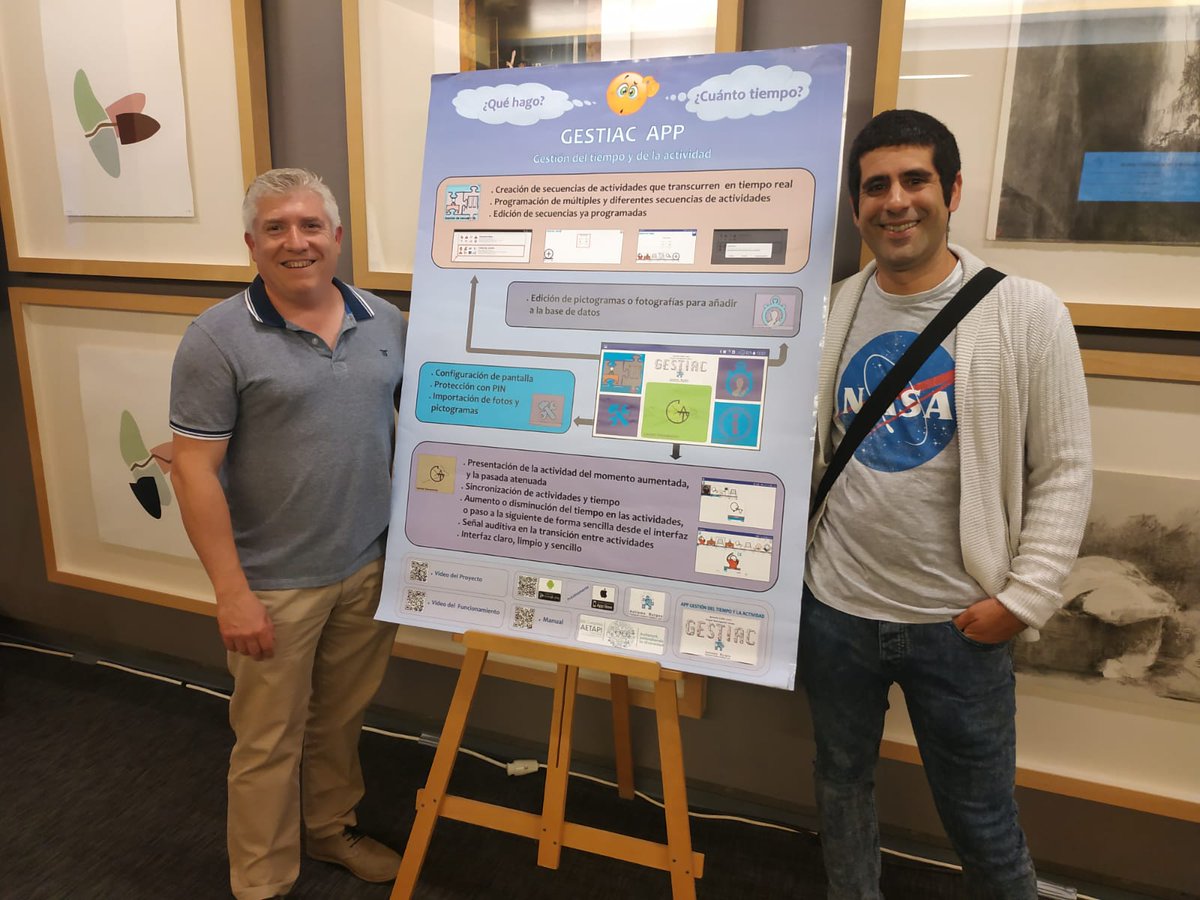 CryptoDomAlts's tweet photo. Recuerda que durante el descanso puede probar y preguntar tus dudas sobre las aplicaciones Tempus y Gestiac, desarrolladas tecnícamente ambas por @icallel  y el equipo pedagógico de Autismo Burgos #congresoautismoburgos35 #tea #autismo https://t.co/mUB6XAdxgD