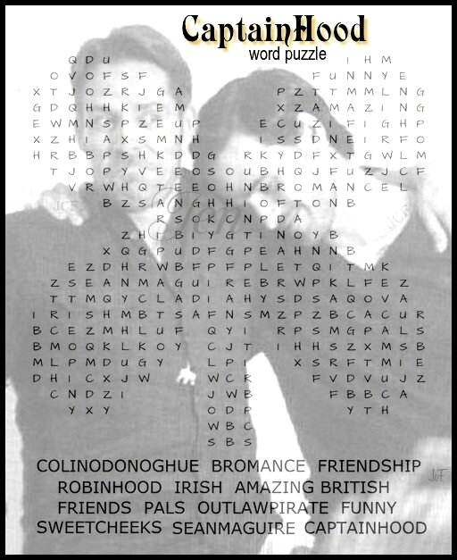 FranceschiJcf's tweet photo. @Lea_CoryForever @colinodonoghue1 @sean_m_maguire @noppertjo2 @djlbg @MediaKAT1912 @SoftlyKillian @lsculnick1 @Elsmith81 @siouxstocker2 @stacy_e_k @CaptainSwan_32 🤔.....and in case you're bored, then have a
⚓️#CaptainHood🏹word puzzle🧩
😉....that should keep you occupied for a short term🤭
#CaptainHood #CaptainHook #RobinHood
#ODonoCrew #Hoodies #ColinODonoghue 
#SeanMaguire #WordPuzzle #havefun #Enjoy https://t.co/wEHxFRcS8m