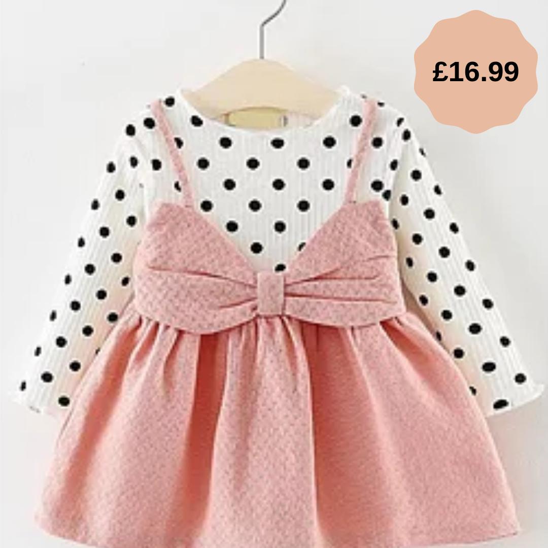 babycaredream's tweet photo. Pink &amp; Polka Dot Big Bow Girls Dress
£16.99Price
Size guide (approx)
12 months - 71-77cm
2 years - 86-89cm
3 years - 89-96cm
4 years - 96-104cm
https://t.co/OfnkpCxCDr
#kidsfashion #babyfashion #toddler #mommysgirl https://t.co/xh5ggsn19W