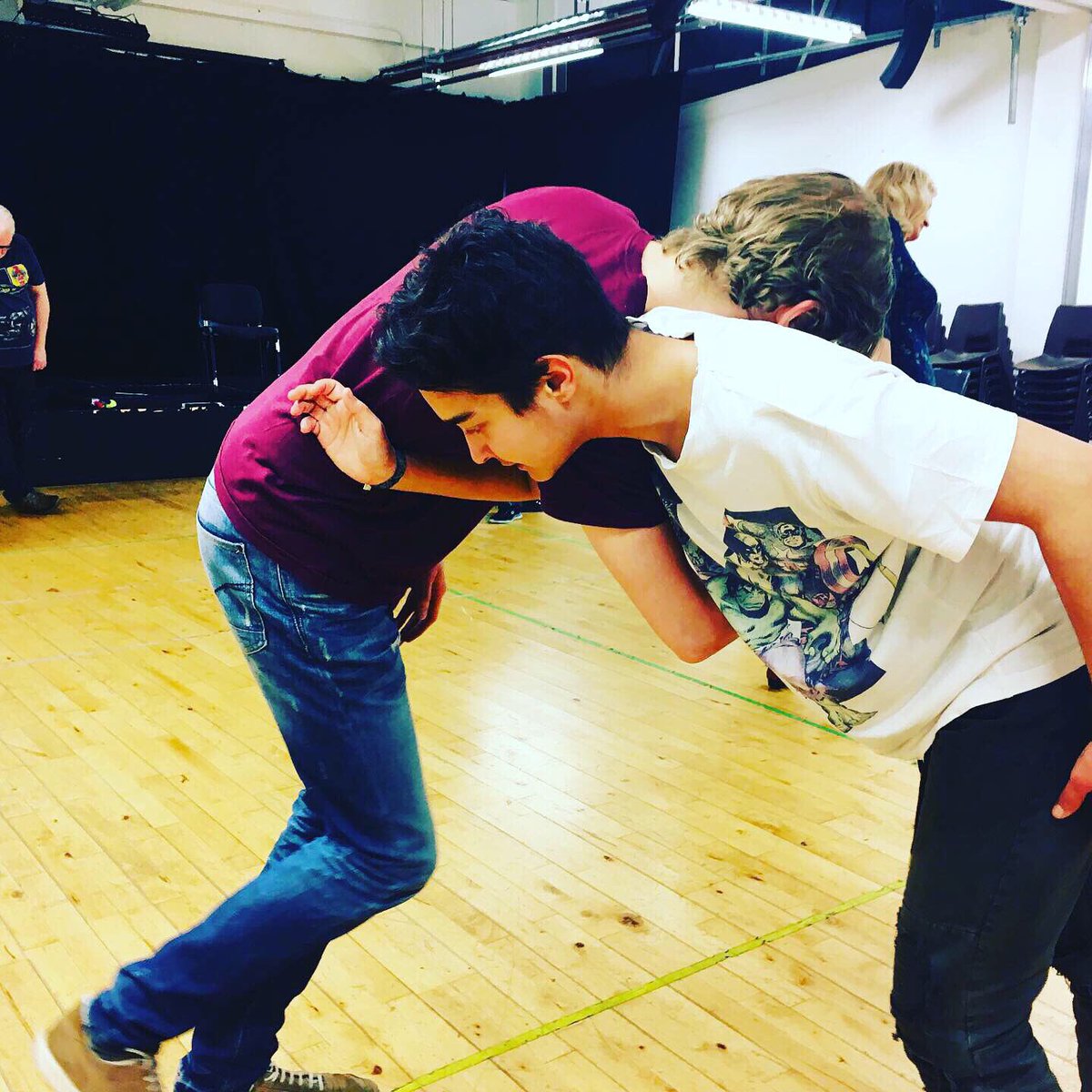 ShakingTheTale's tweet photo. Contemporary dance Shakespeare #ShakingtheWalls #ShakingtheTale #Shakespeare #CreativeEurope #Theatre #gdanskshakespearetheatre #Letterkenny #Greencastle #Donegal #AnGrianan #Parrabbola @angrianan @EaragailArts @parrabbola https://t.co/SN2HfTwItQ