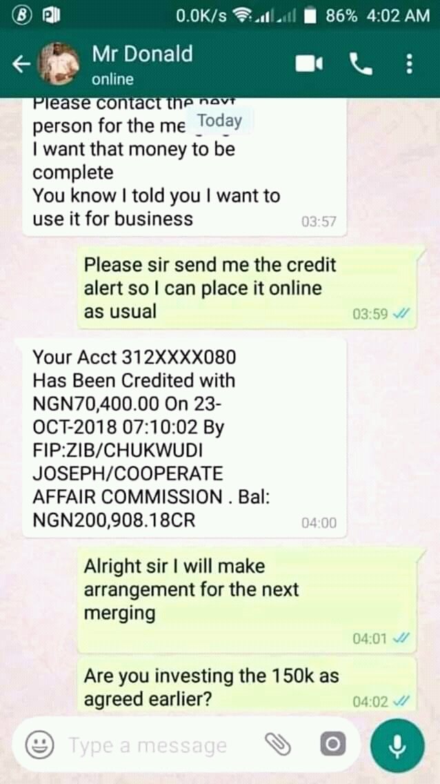 OptimisticDrea2's tweet image. And some &apos;mugu&apos; will fall for this. Who saw what I saw, just check the bank alert and tell me the blunder.
Smart Check.