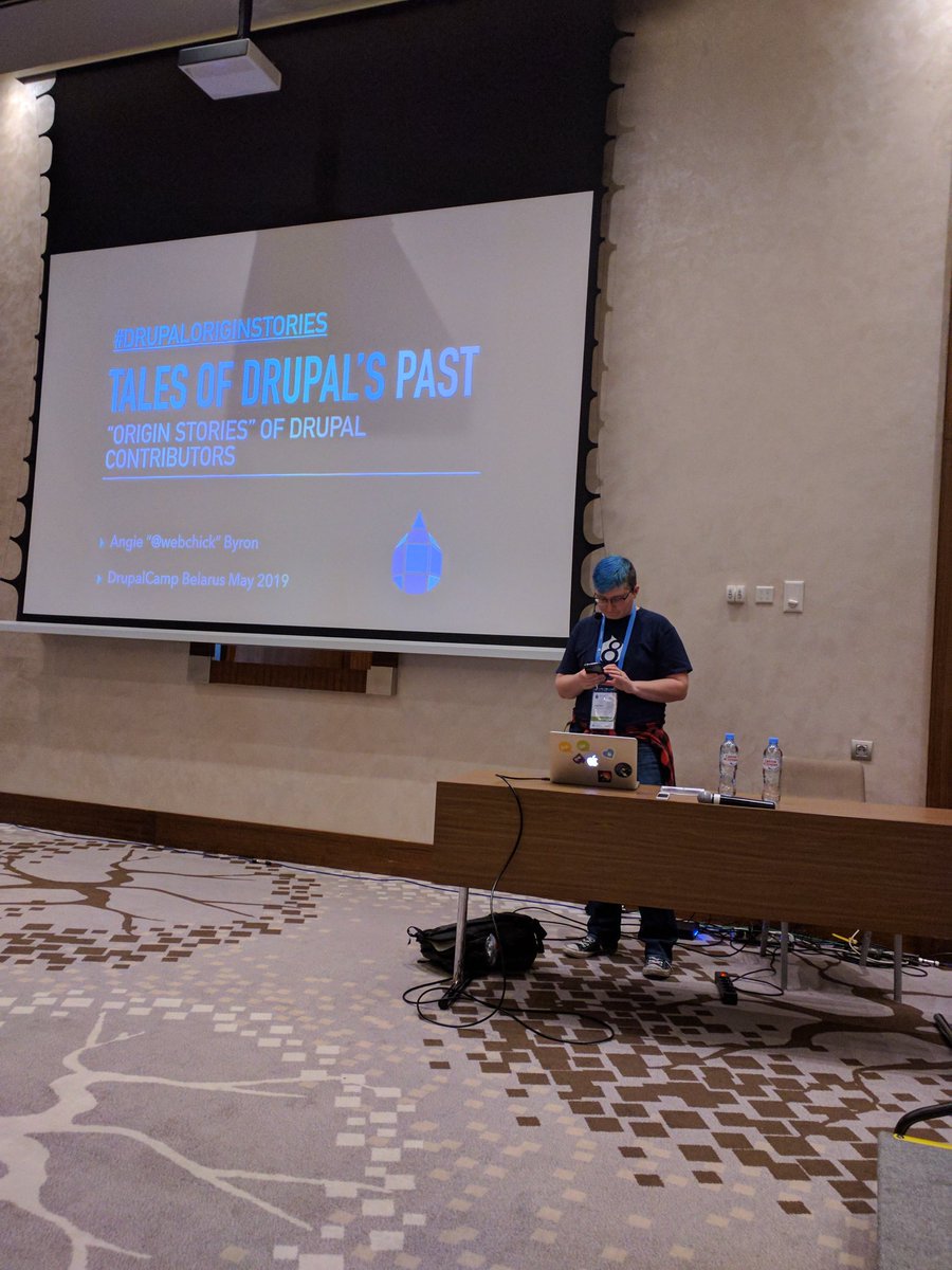 drupalgrandpa's tweet image. #drupalcampby @webchick