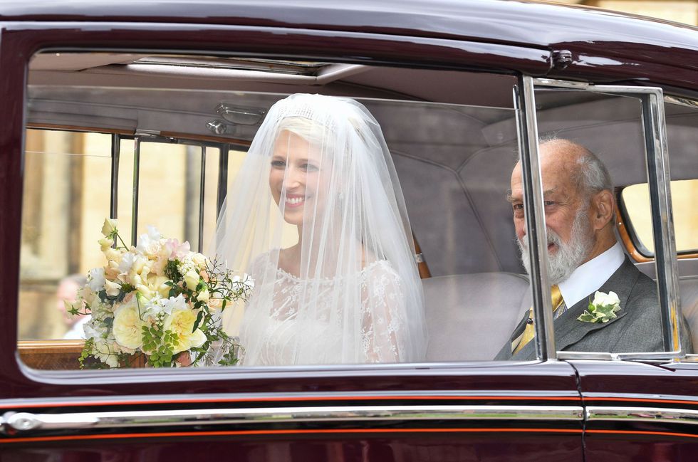 Bazaaruk On Twitter The Bride Lady Gabriella Windsor Arrives With Her Father Prince Michael Of Kent All The Pictures Of Today S Royal Wedding Here Https T Co Jb59c1vsl1 Https T Co Zujvfisc8z