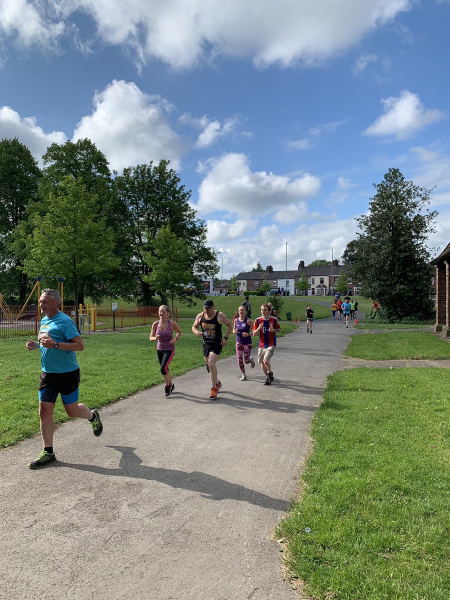 Warrington parkrun tweet media