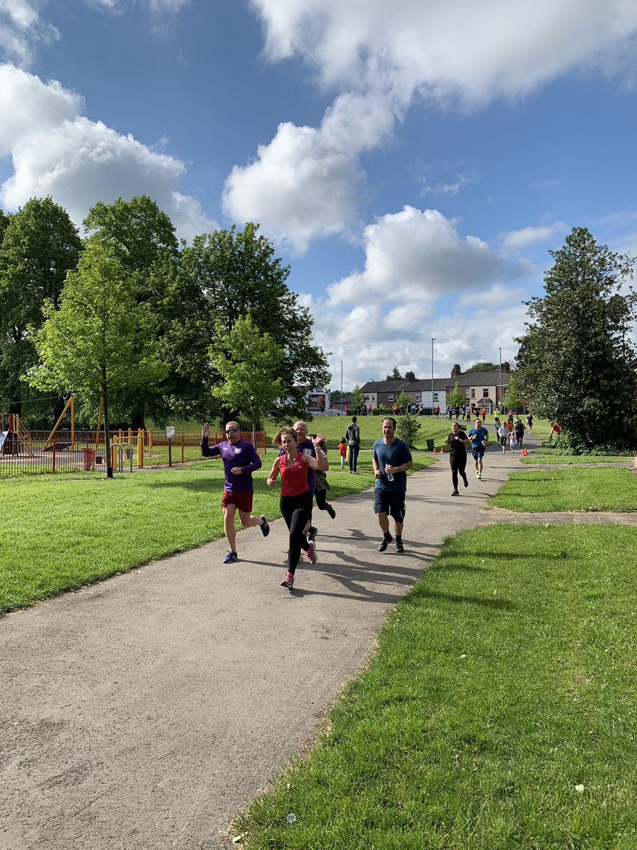 Warrington parkrun tweet media