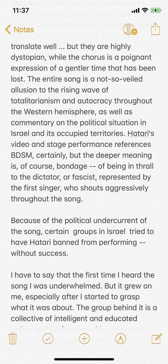 JonGunnarBen's tweet photo. Fans of ⛓#Hatari⚙️and non-fans alike, should read this before watching the group’s #Eurovision performance tonight. #ISL #12Stig #ESC2019 #Iceland 🇮🇸 @neysluvaras  @Eurovision https://t.co/0HariQ33kw