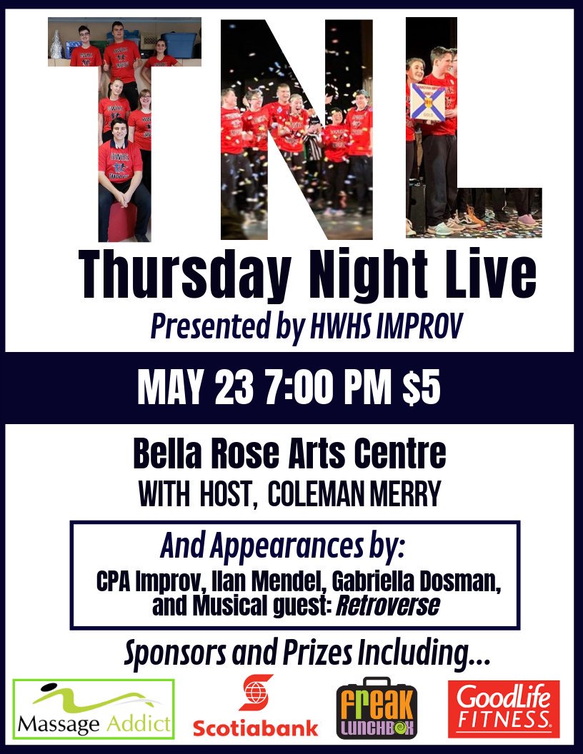 Ms April H Cross (@ms_cross_ns) on Twitter photo <a href="/HalifaxWestHS/">Halifax West High School</a> Improv Show TNL is this week! We have a great line up of improv and special guest performances from <a href="/CPAHighSchool/">CPA High School</a> & <a href="/CitadelHS/">Citadel High School</a> students plus incredible prizes in "What's in the box?" raffle. <a href="/HRCEFineArts/">HRCEFineArts</a> <a href="/HalifaxWestArts/">Halifax West Arts</a> <a href="/mme_ohara/">Mme. O'Hara</a> <a href="/nwhiteway/">Nicole Whiteway</a> <a href="/BellaRoseArts/">๐ค๐ถ๐ซ๐ป๐ฎ๐ต๐ต๐ช้ฝๅ
ๆๆผใๆฐๅฎฟๆๆผใไธญ้ๆๆผใๆธ่ฐทๆๆผใ็ฎ้ปๆๆผใไธ็ฐ่ฐทๆๆผใ</a> <a href="/HalifaxWestHS/">Halifax West High School</a> Improv Show TNL is this week! We have a great line up of improv and special guest performances from <a href="/CPAHighSchool/">CPA High School</a> & <a href="/CitadelHS/">Citadel High School</a> students plus incredible prizes in "What's in the box?" raffle. <a href="/HRCEFineArts/">HRCEFineArts</a> <a href="/HalifaxWestArts/">Halifax West Arts</a> <a href="/mme_ohara/">Mme. O'Hara</a> <a href="/nwhiteway/">Nicole Whiteway</a> <a href="/BellaRoseArts/">๐ค๐ถ๐ซ๐ป๐ฎ๐ต๐ต๐ช้ฝๅ
ๆๆผใๆฐๅฎฟๆๆผใไธญ้ๆๆผใๆธ่ฐทๆๆผใ็ฎ้ปๆๆผใไธ็ฐ่ฐทๆๆผใ</a>