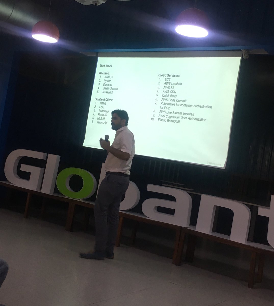 a_d_iii_t_y_a's tweet photo. Team #techtycoons presenting their idea at #scnxt β¦@Globantβ© https://t.co/uDeO0tq9zZ