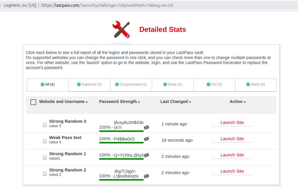 cryptopartyrs's tweet image. LastPass #proprietarysoftware considers passwords like:
P4$$w0rD
is 100% secure in their Security Challenge
LastPass users, try it your self. 
SHA256 of this password is cracked in ms, also try it yourself. XD
#security #passwords
@LastPass
