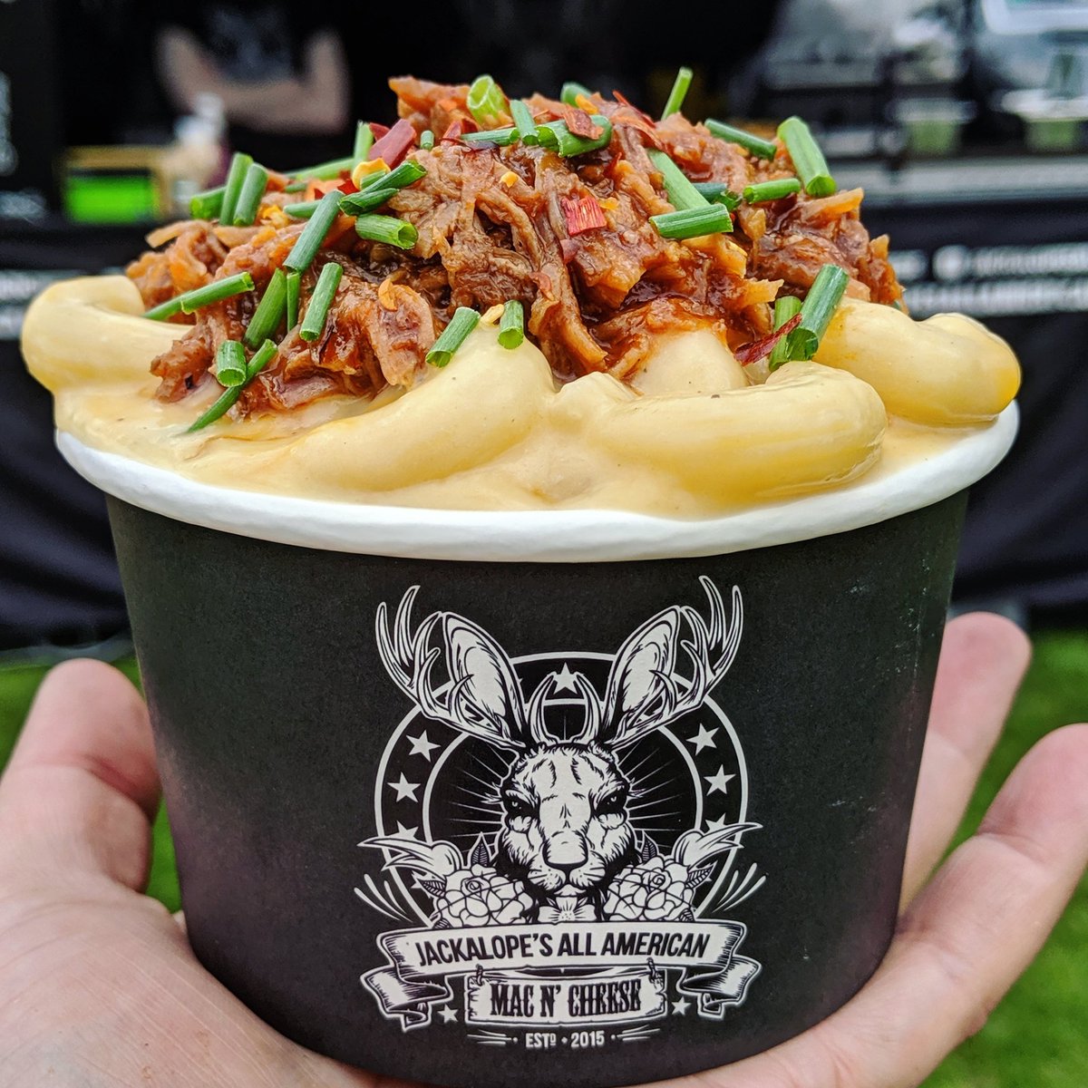 jacksmacncheese's tweet photo. We're in full swing today at @virginsport  #hackneyhalfmarathon Festival Village South, hackney marshes! Today 10-8! Sunday 7-3!
#london #hackneyhalf #hackneyhalf2019 #macandcheese #macncheese #macncheeseporn #streetfood #foodporn #foodblogger #barbeque #cheesepull #cheeseporn https://t.co/OMLR3zpcAy