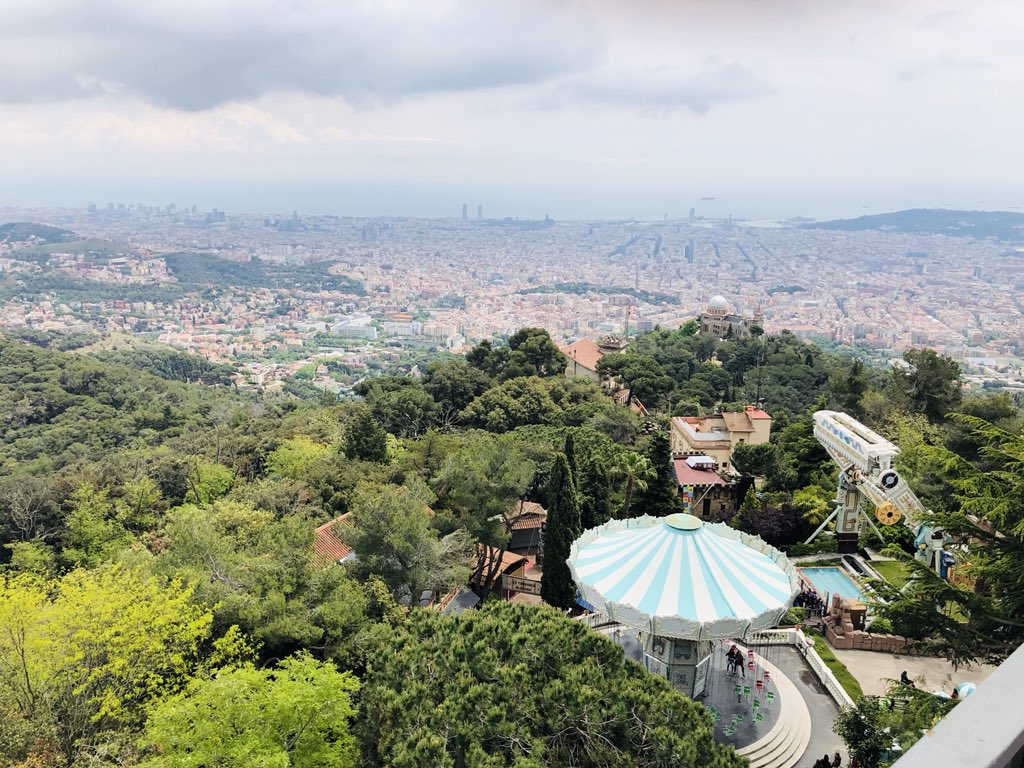 Adrenaline_King's tweet photo. That’s all from our short visit to Tibidabo! The park may be small but it offers lots of flat rides most of them are extremely rare and classic, two really fun coasters and fantastic views over Barcelona🎢🎡 https://t.co/L9rGN8OWTZ