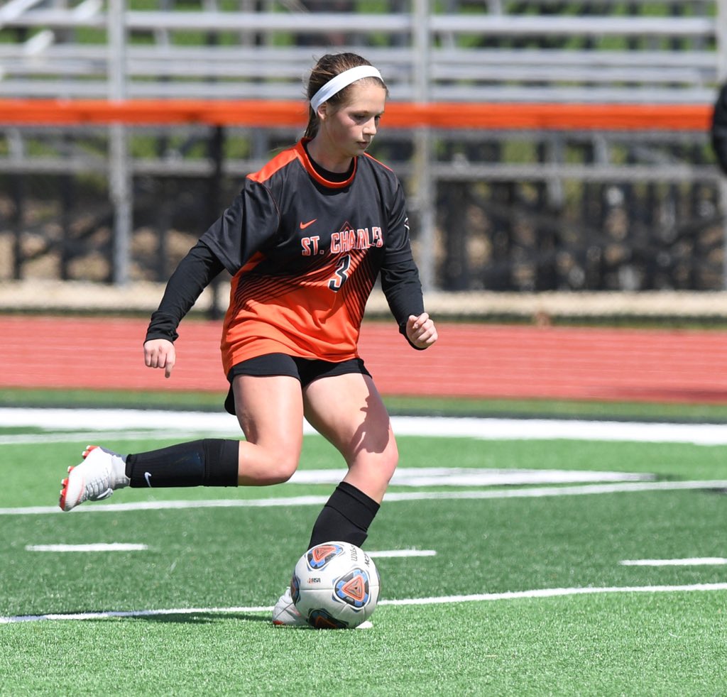 Congratulations to Christina Hull on scoring her first varsity goal!! ⚜️⚽️