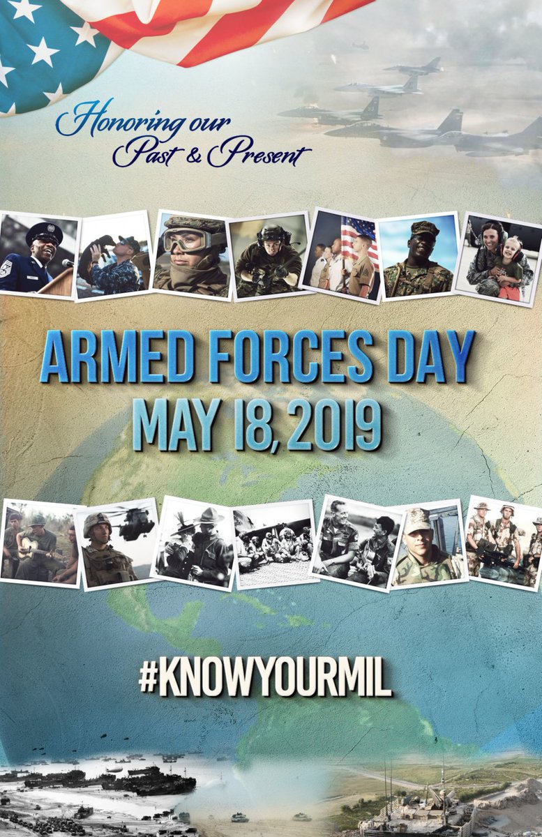 On August 31, 1949, Secretary of Defense Louis Johnson announced the creation of an #ArmedForcesDay to replace separate Army, Navy, Marine Corps and Air Force Days. We honor & thank all members of our armed forces for their sacrifice, commitment & excellence. #HonorThoseWhoServe