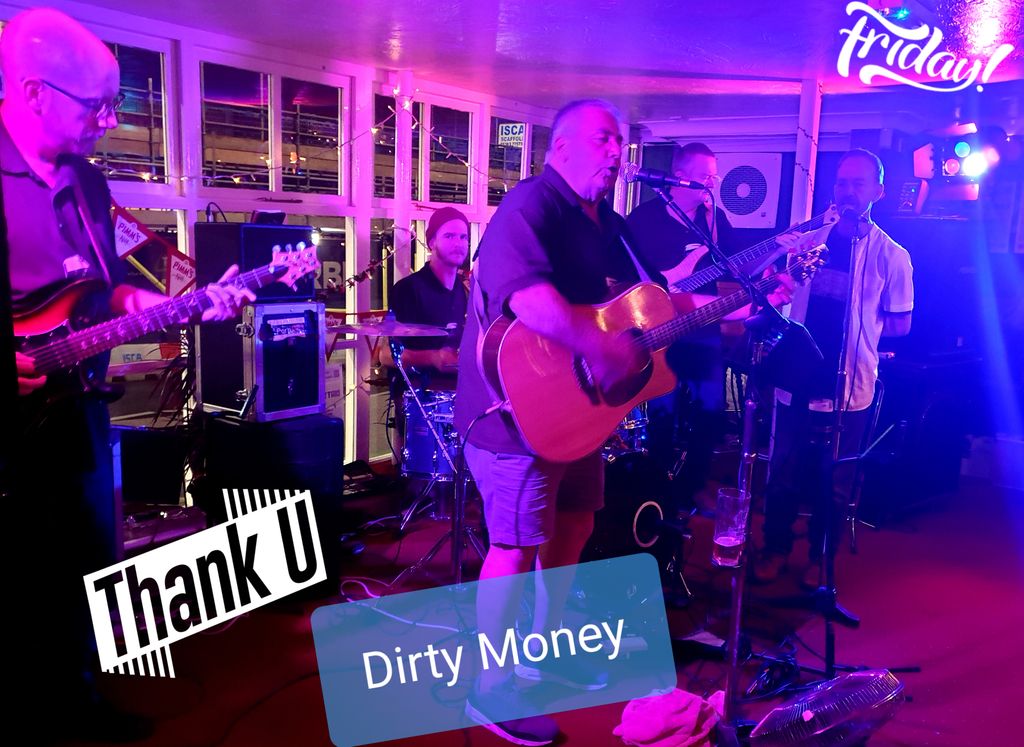 LDOPExeter's tweet photo. A big thank you to Dirty Money - Exeter for last nights gig!  

More #livemusic next week from Bullet Train.

#music #exetergigs #exeter #littledropofpoison #ldop https://t.co/HCUqgqNRpS
