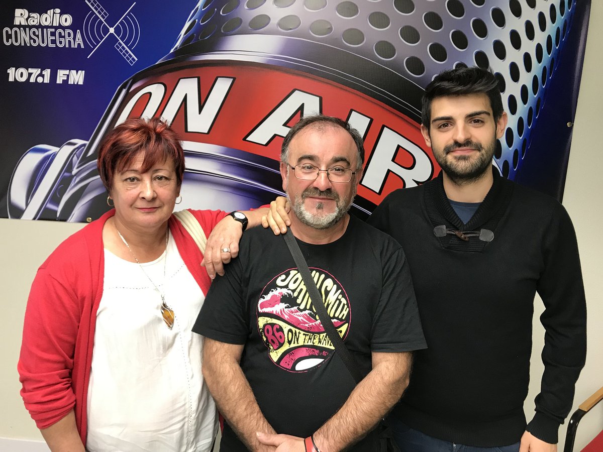 Hoy nos han recibido en Radio Consuegra Alicia Perulero y Jesús Miján. 
Gran entrevista, con gran profesionalidad y entusiasmo.
Lo podéis oír el lunes 20 de mayo en Radio Consuegra.🎤🎛️.