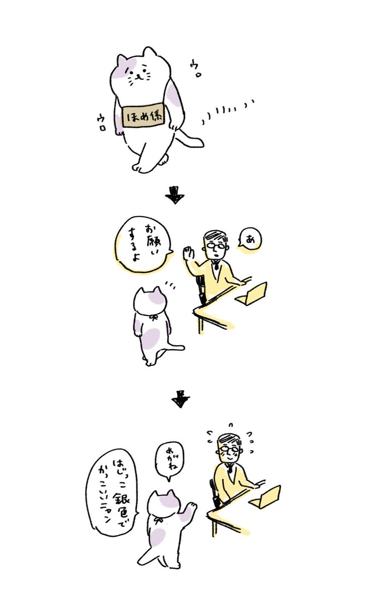 torikaworks's tweet photo. ほめ係 https://t.co/8N3kahPCcM