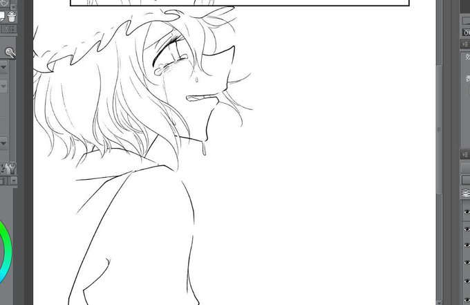 ペン入れビフォーアフター 