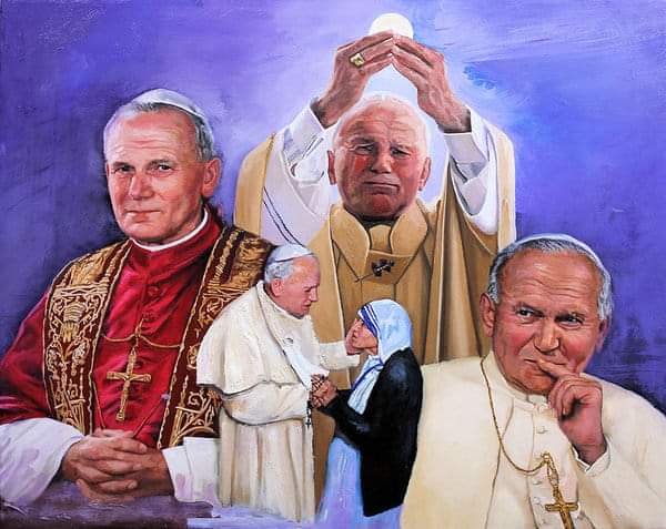 Happy birthday Saint Pope John Paul II! 