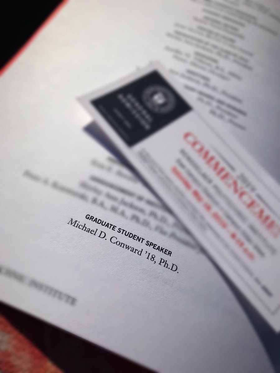 It’s the perfect day for graduation. Congratulations to all the graduates this weekend – you did it! 🎓So proud of @theconwardway For earning his PhD from @rpi. A connection made @GWtweets that will last a lifetime. #SoProud #Graduation #DoctorInTheHouse