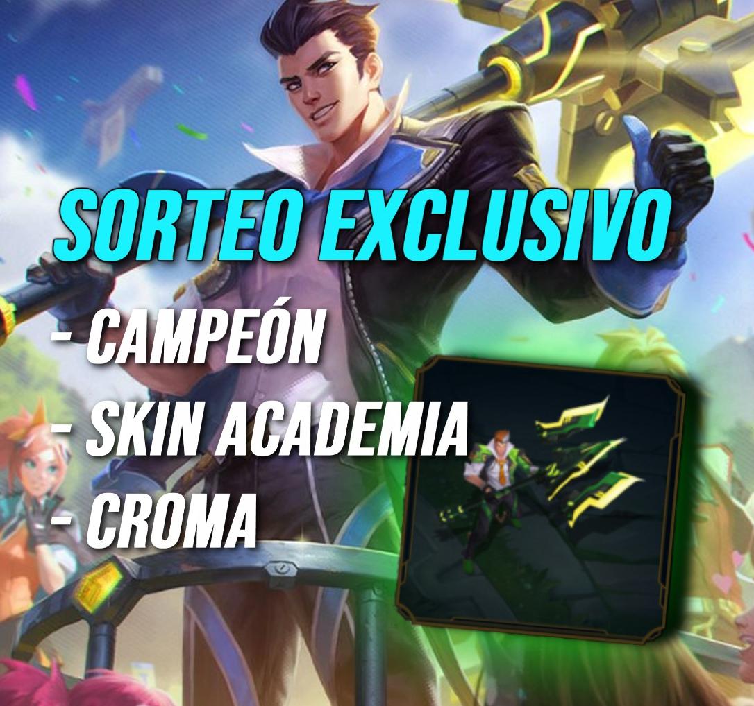 Garmy87's tweet photo. 💥💥SORTEO EXCLUSIVO SKIN + CROMA JAYCE ACADEMIA!💥💥

🔰Para participar:

- Follow a esta cuenta.☑️
- RT a este tweet.🔁

#LPP @lol_es https://t.co/Q7RCEhL5kd