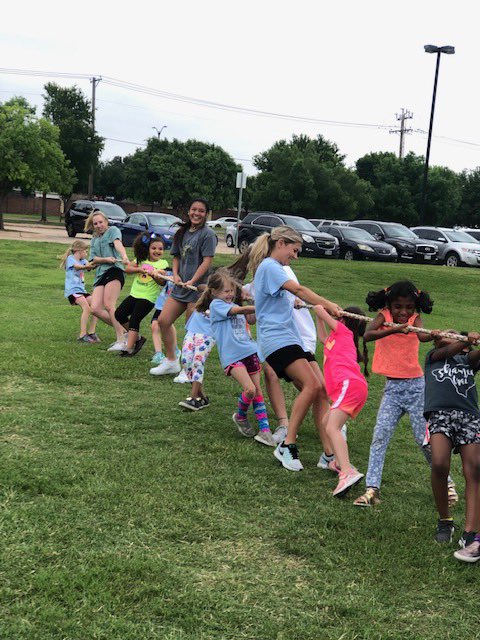 At Field Day we learned all about how to have fun!
