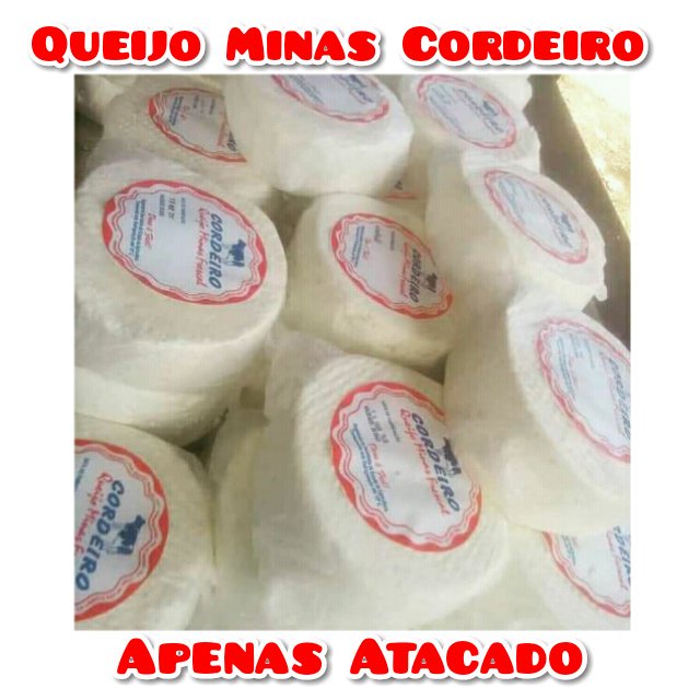 Queijo minas frescal Cordeiro!! 
Trabalhamos com atacado!