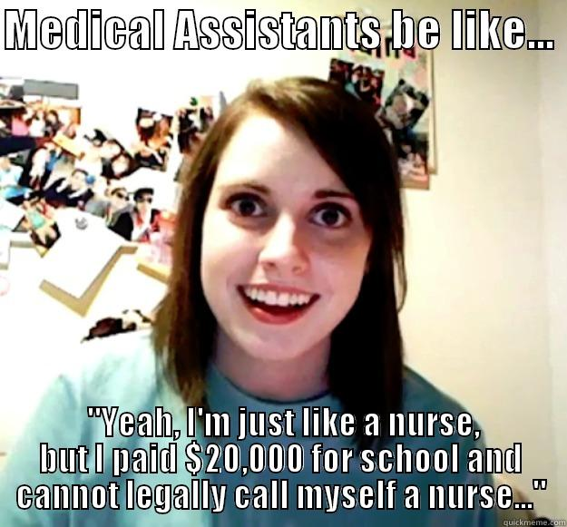 #MedicalManagementAssistant ≠ vpkdge, maar is wel ‘vpk op de raadpleging’. Foto = statement, te kort aan vpkdgn, maar MMA wordt niet extra ingeschakeld waar kan.. geen erkenning, opleiding vpk verbiedt meer medische handelingen in opleiding MMA.. te gek voor woorden toch!?