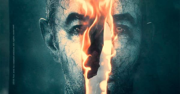 Adweek's tweet image. These posters for a vampire TV show erupt in flames when the sun rises: adweek.it/2We1yvi