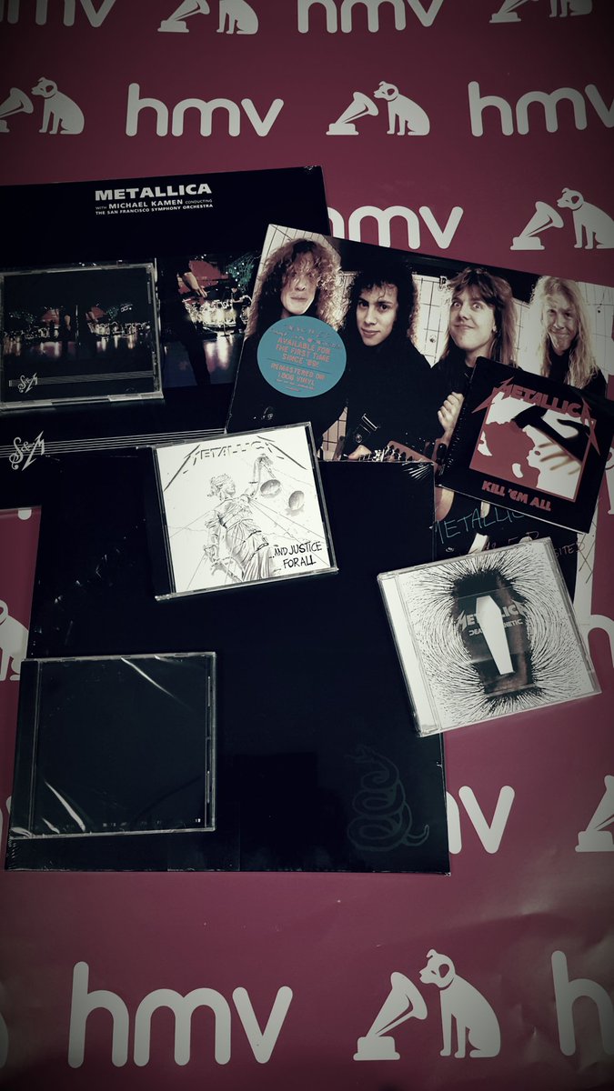 hmvBelfast's tweet photo. #Metallica hit Ireland in just under 4 weeks time when they bring their #hardwiredtour to @slanecastle
We've got you covered @hmvBelfast with all things @Metallica https://t.co/PyGDWRdaeR
