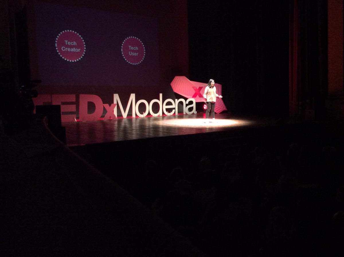 TEDxModena's tweet photo. Jiaranai KEATNUXSUO speaker al #TEDxModena.
#TEDx #Modena #FastChanges https://t.co/XucqhAlvJr