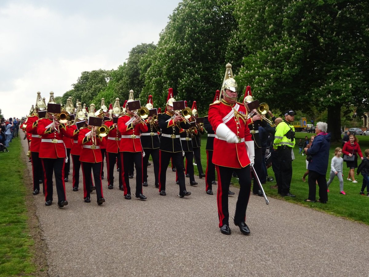 The amazing band of the #householdcalvary @royalwindsoruk