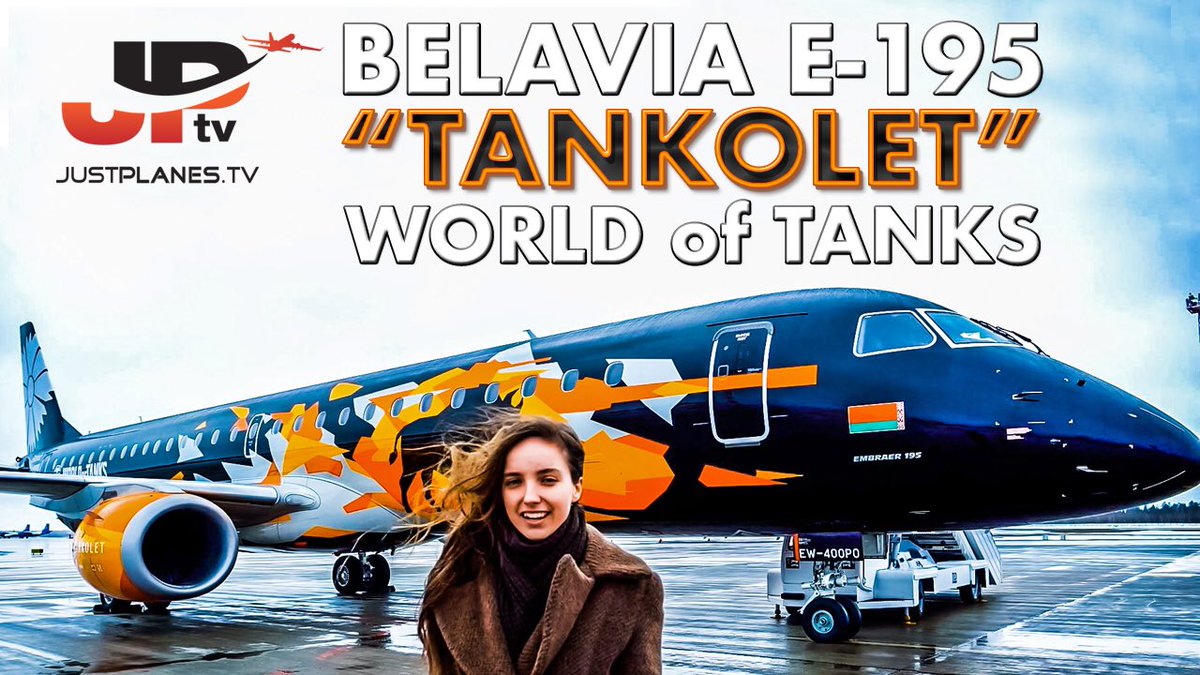 justplanes's tweet photo. ✈️ Fly BELAVIA to London - WARGAMING’s World of Tanks Plane
🚨WATCH THIS VIDEO🚨↙️
🎞🖥 https://t.co/OsavyRpVG1
#belavia #embraer #tankolet #minsk #belarus #wargaming #worldoftanks @Belavia_by @Belavia_AMS @Belavia_Airline @embraer @wargaming_net @worldoftanks @WorldofTanksEU https://t.co/yLwlW04fWJ