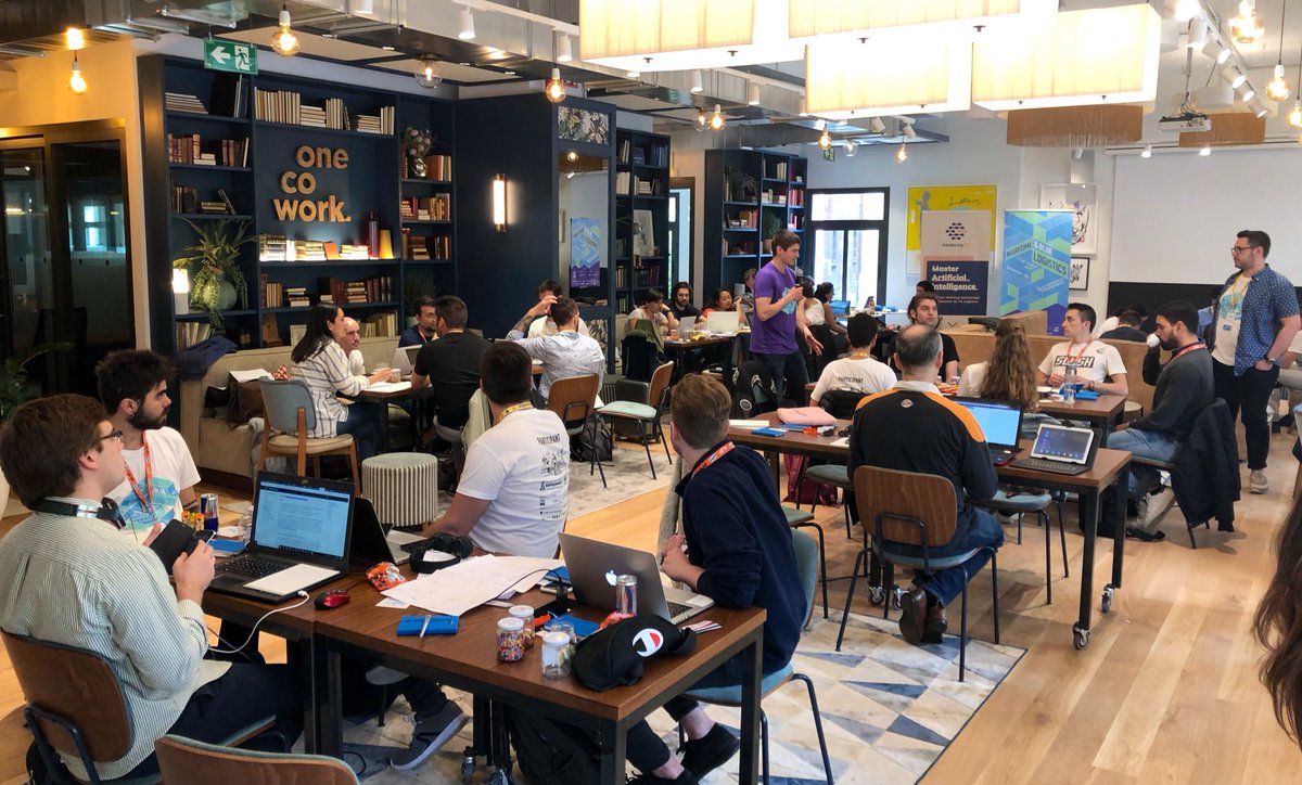 eddyzakes's tweet photo. Serving as a #mentor for #Barcelona @StartupWeekend Maritime + Blue Logistics today and tomorrow. Big congrats to the @sw_bcn organizing team and #startup projects! https://t.co/y0cXO4mtFb