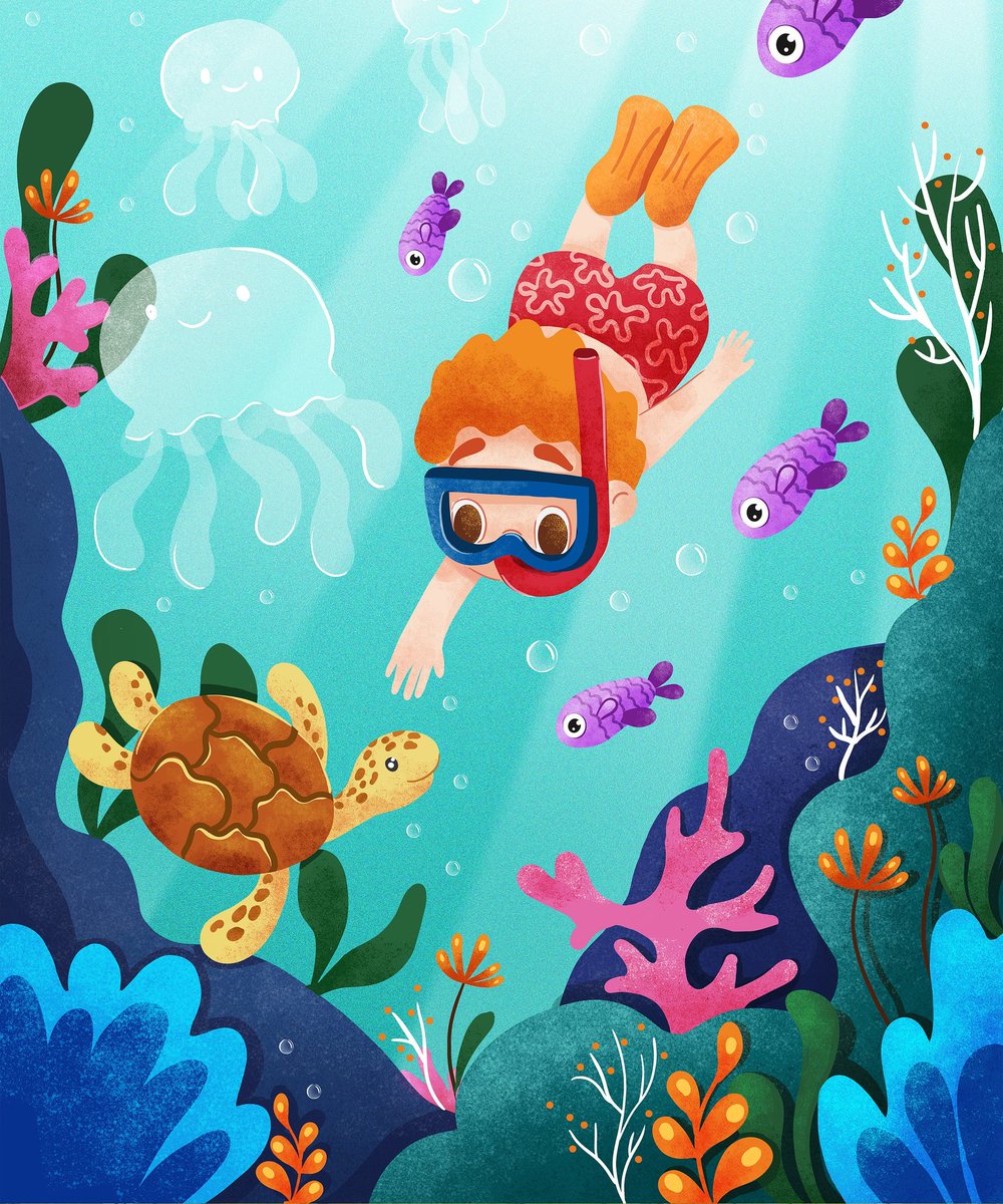 Ginger boy 
#illustration #ChildrensBooks